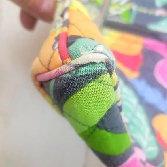 Vera Bradley Coastal Paradise Hipster Cross Body Purse - Picture 13 of 16